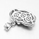 Animal 925 Sterling Silver Micro Pave Cubic Zirconia Charms STER-F011-129-2