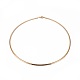 304 Stainless Steel Choker Necklaces and Bangles Jewelry Sets SJEW-L144-A03-G-2