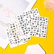 Enveloppes d'ongles d'estampage d'or coloré MRMJ-R093-M1-2