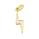 Подвески из латуни с эмалью в стойку KK-U021-16A-G-1