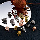 Fashewelry 32pcs 16 Stile tibetischen Stil Legierungsperlen FIND-FW0001-13-3
