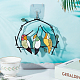 CREATCABIN Birds Window Hangings Alloy Enamel Wall Art Decor Multicolor 3 Birds on Branch Ornaments Pendant Hanging with Plastic Adhesive Hook for Home Wall Window Door Christmas Decoration Gifts HJEW-WH0028-35-4