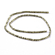 Electroplated Non-magnetic Synthetic Hematite Bead Strand G-E430-04-2