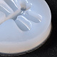 DIY トンボ食品グレードのシリコーン型  レジン型  UVレジン用  エポキシ樹脂ジュエリー作り  ホワイト  42x7.5mm  内径：29.5x30.5mm DIY-C071-01-5
