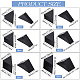 Benecreat 36 pièces 6 styles pp triangle protecteur d'angle FIND-BC0004-98B-2