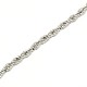 Modische 304 Edelstahl Seil Kette Halskette Herstellung STAS-A028-N052-3