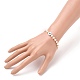 Armbänder mit natürlichen Perlenstretchperlen BJEW-JB05726-02-3