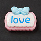 Opaque Resin Cabochons RESI-C032-01I-4