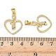 Латунные микро проложить кубического циркония подвески KK-L243-29G-11-3