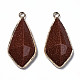 Synthetic Goldstone Charms G-Q998-029E-2