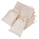 Burlap Packing Pouches Drawstring Bags ABAG-BC0001-07A-18x13-1