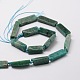 Natural Amazonite Rectangle Beads Strands G-E329-19-2