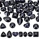 Pandahall elite 42 piezas 7 estilo cabujones de piedras preciosas naturales y sintéticas G-PH0002-32-1