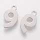 201 Stainless Steel Charms STAS-Q201-T408-9-2