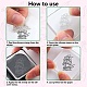 CRASPIRE Travel Clear Stamps Trip Traffic Silicone Clear Stamp Seals Vintage Transparent Silicone Stamps for Birthday Cards Making DIY Scrapbooking Journal Photo Album Decoration DIY-WH0439-0017-3