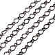 Cadenas hechas a mano de hierro cadenas figaro cadenas madre-hijo CHSM003Y-B-1