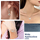 PandaHall Jewelry 20Pcs 10 Style 304 Stainless Steel Pendants STAS-PJ0001-42-9