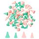 GORGECRAFT 60PCS 4 Styles Knitting Needle Tip Covers Rubber Needle Point Protectors Caps Knitting Supplies Cone Needle Tip Stoppers for Knitting Craft Quilting DIY Sewing Beginners with Plastic Box DIY-GF0006-62-1