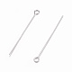 304 Stainless Steel Eye Pins STAS-O105-01P-0.6x35mm-2