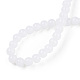 Chapelets de perles en verre imitation jade GLAA-T032-J4mm-01-4