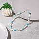 Natural Pearl Beaded Necklace NJEW-TA00018-02-3