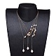 Collane con pendente a perla singola NJEW-JN02710-2