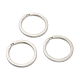 304 Stainless Steel Keychain Clasp Findings STAS-B012-02E-P-1