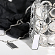 Benecreat 10 шт. 304 ожерелья-цепочки из нержавеющей стали для мужчин и женщин NJEW-BC0001-07-7