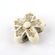 Perles acryliques de placage de fleurs PACR-Q102-138A-2