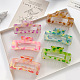 Rectangular Acrylic Large Claw Hair Clips for Thick Hair PW23042700925-1