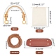 Kits de fabricación de bolsos de cuero pu diy DIY-WH0308-92-4