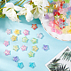 SUNNYCLUE 80pcs 8 Color Star Slime Charms Flat Back Star Resin Sparkly Glitter Resin Charms for DIY Earring Bracelet Necklace Jewelry Making CRES-SC0001-16-2