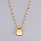 SHEGRACE Brass Pendant Necklaces JN956A-2