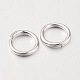 925 Sterling Silver Open Jump Rings H135-6mm-P-2