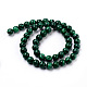 Chapelets de perles en malachite synthétique G-Q462-57-10mm-3