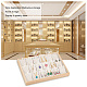 PandaHall Stackable Jewellery Trays Organizer NDIS-WH0006-07-7