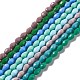 Chapelets de perles en verre à facettes GLAA-E037-01-M-1