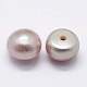 Natur kultivierten Süßwasser Perlen PEAR-P056-037-2
