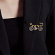Superfindings 6pcs 6 estilo bowknot & heart & bag & number 5 esmalte encantos pin de seguridad conjunto de broches JEWB-FH0001-29-6