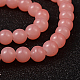Chapelets de perles en verre imitation jade DGLA-S076-8mm-07-4
