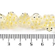 Нити прозрачных бусин из стеклянной эмали GLAA-B021-05C-4