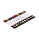 Rechteckige Belohnungskarte aus Papier DIY-K043-03-08-3