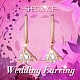 SHEGRACE 925 Sterling Silver Dangle Earrings JE722B-4