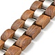Bracciali con cinturino in legno per donna uomo BJEW-M306-03P-2