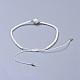 Nylon Thread Braided Beads Bracelets BJEW-JB04346-10-3
