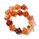 Chapelets de perles rouges en agate naturelle G-M418-D02-01-3