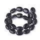Chapelets de perles en pierre noire naturelle X-G-S292-26-2