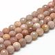 Chapelets de perles de sunstone naturelle naturelles G-R447-10mm-02-1