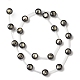Chapelets de perles vernissées manuelles LAMP-F028-01B-2