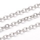 304 Stainless Steel Cable Chains CHS-K004-05P-0.6mm-1